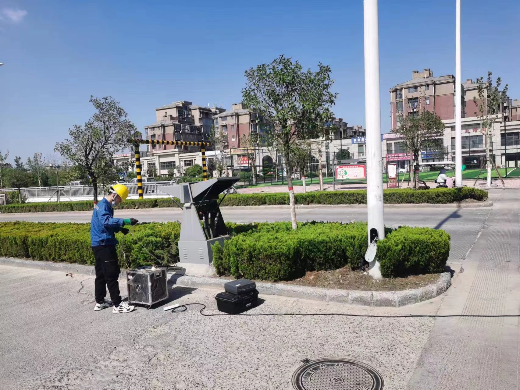 电缆路径及电缆识别