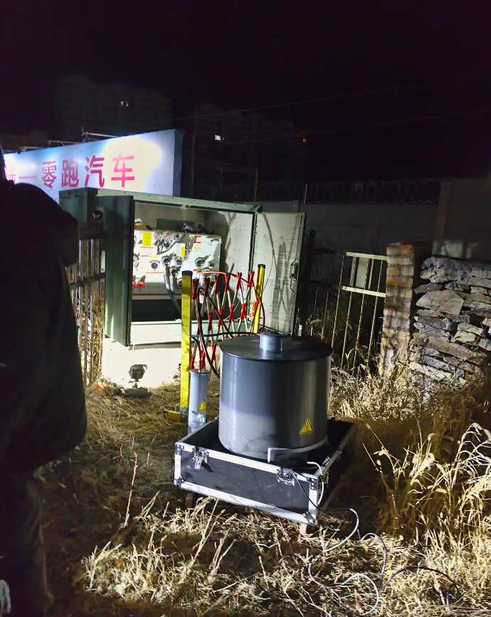 电缆振荡波局放检测