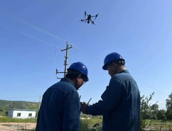 配网线路无人机巡检