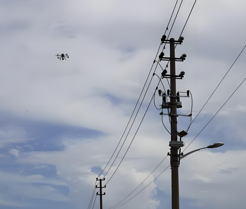 配网线路无人机巡检