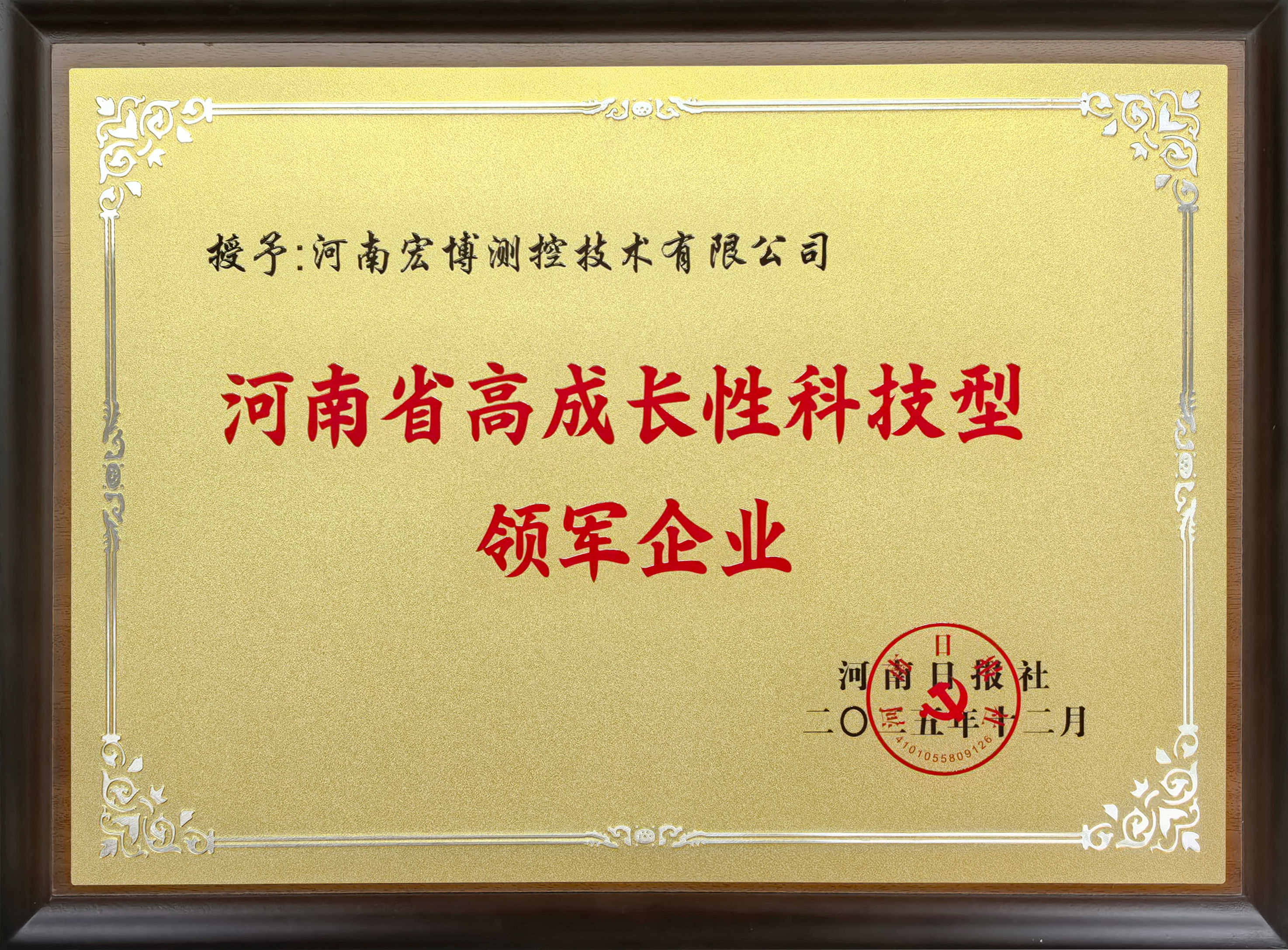 高成长型领军企业